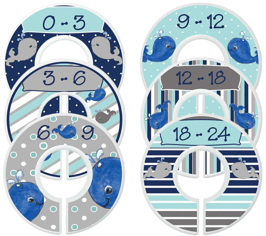Baby Closet Dividers Nursery Closet Dividers Closet Organizers Whales